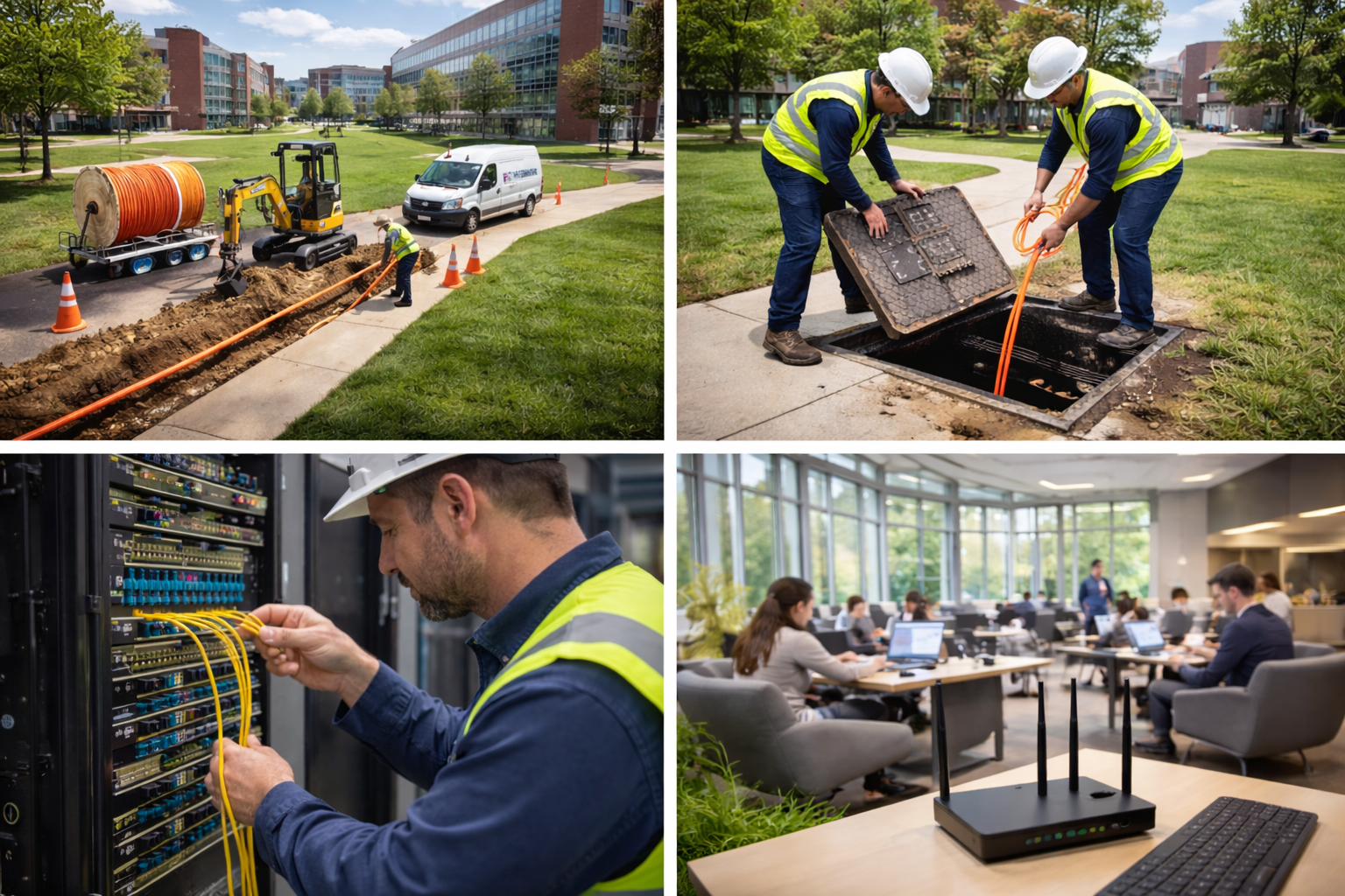 Campus Fiber Installation