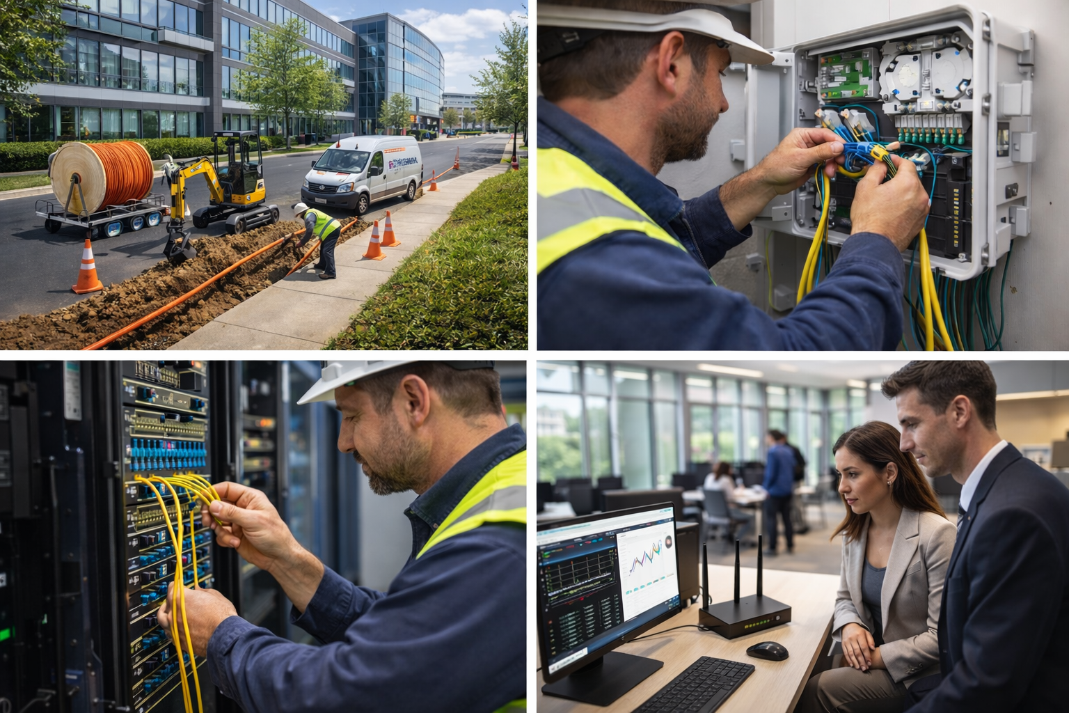 Corporate Office Fiber Network